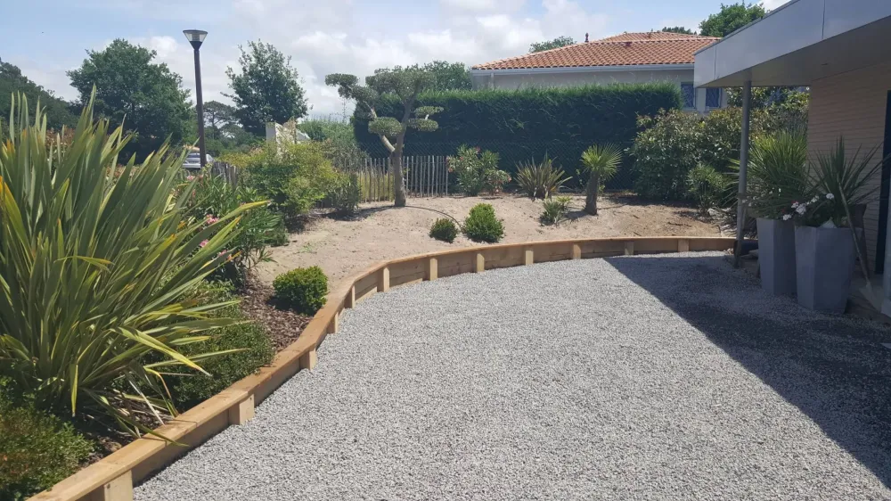 création parcs près de Mios