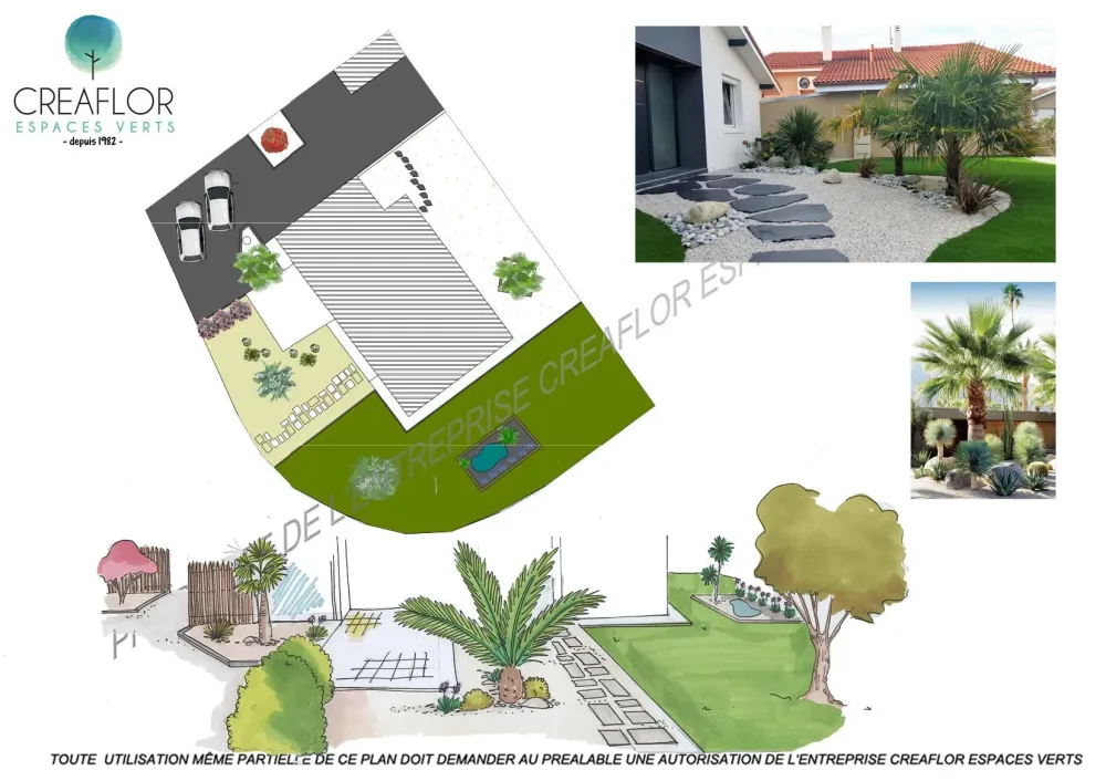 conception de jardin