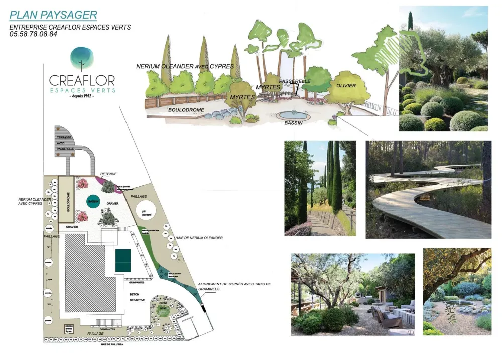 conception de jardin